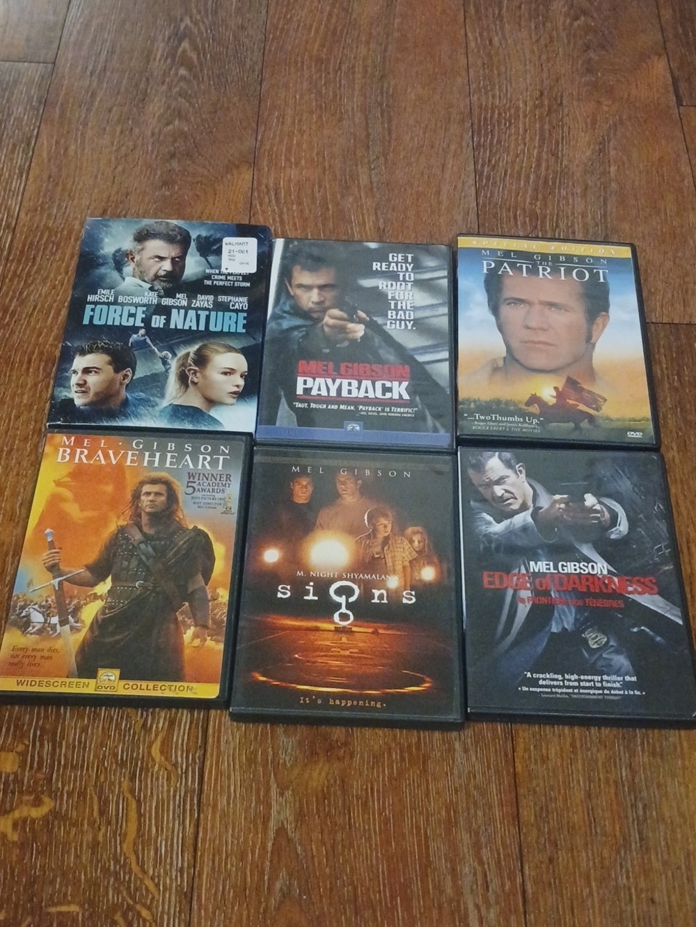 Mel Gibson DVD Movies